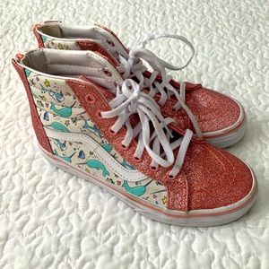 Vans little girls sneakers